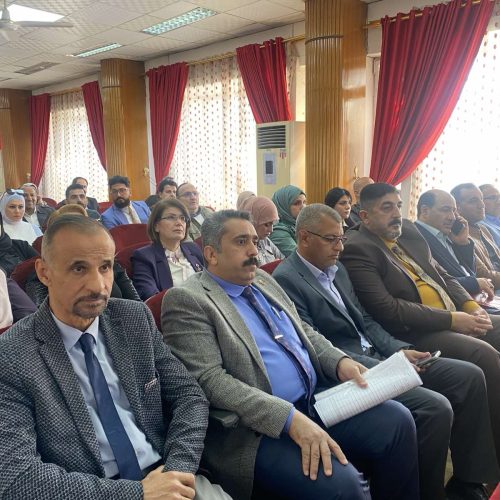 كلية اللغات تستضيف وحدة الترقيات المركزية في رئاسة جامعة بغداد