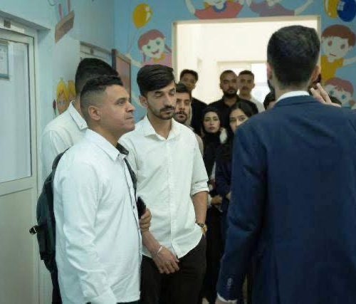 زيارة طلبة كلية اللغات الى مؤسسة العين 6