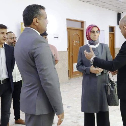 اللغات تترأس لجنة وزارية لتقييم الواقع الاكاديمي في جامعة الكوفة2