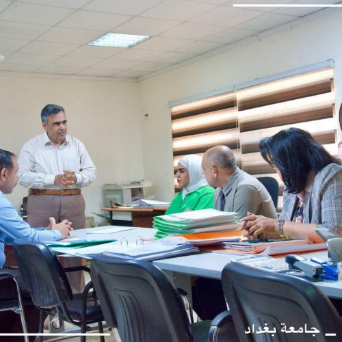 لجنة وزارية تشيد بتنظيم الدراسة المسائية في كلية اللغات1