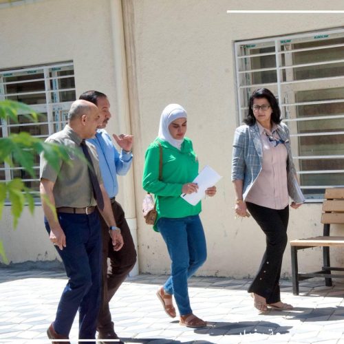 لجنة وزارية تشيد بتنظيم الدراسة المسائية في كلية اللغات3
