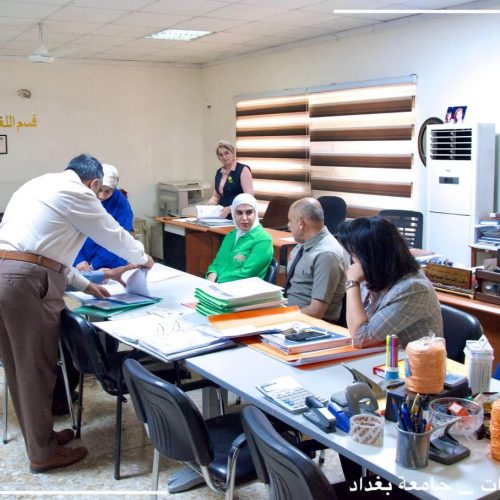 لجنة وزارية تشيد بتنظيم الدراسة المسائية في كلية اللغات4
