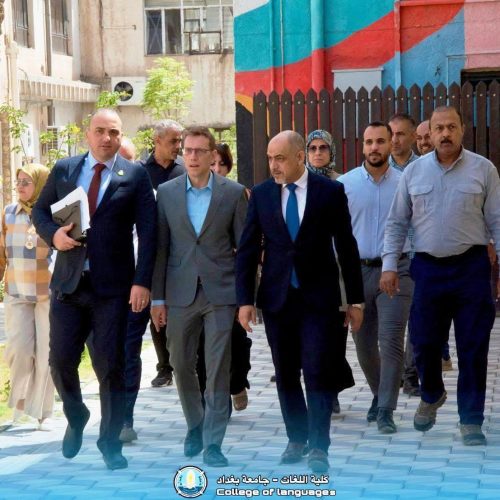 وفد من معهد غوته الألماني يزور كلية اللغات لتعزيز التعاون الأكاديمي05