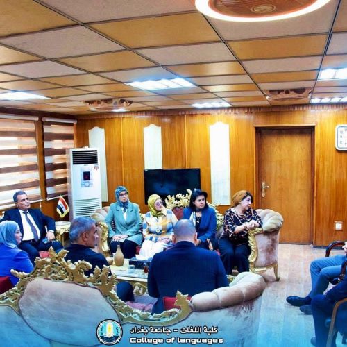 وفد من معهد غوته الألماني يزور كلية اللغات لتعزيز التعاون الأكاديمي09