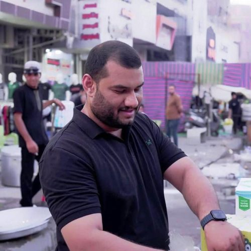 كلية اللغات تعزز قيم العمل التطوعي خلال الزيارة الأربعينية (1)
