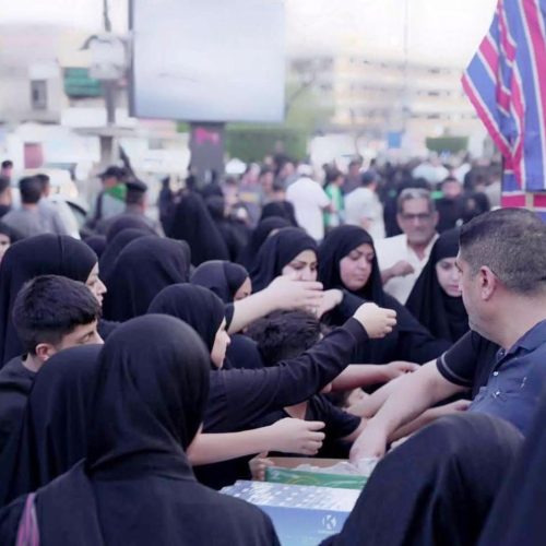كلية اللغات تعزز قيم العمل التطوعي خلال الزيارة الأربعينية (4)