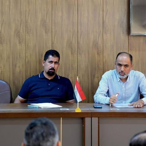 عميد كلية اللغات يجتمع بأعضاء الهيئة التدريسية (5)