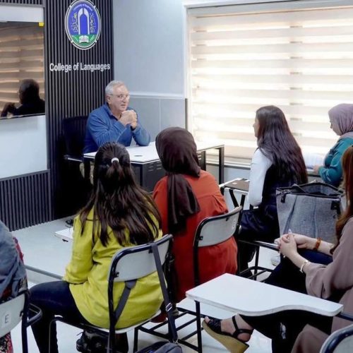 زيارة أكاديمية من جامعة الكالا الإسبانية إلى كلية اللغات (10)