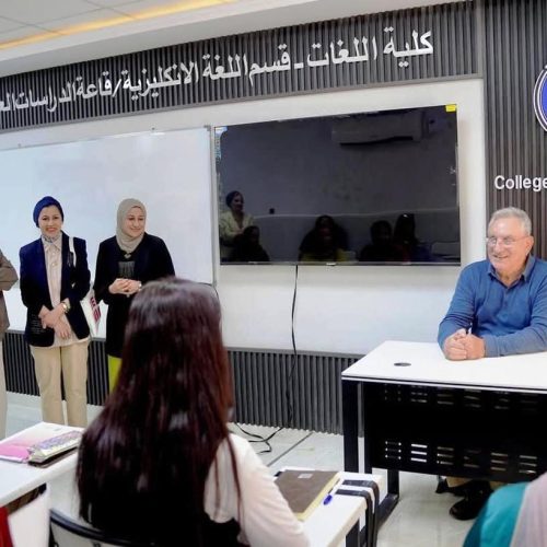 زيارة أكاديمية من جامعة الكالا الإسبانية إلى كلية اللغات (5)