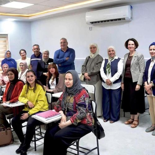 زيارة أكاديمية من جامعة الكالا الإسبانية إلى كلية اللغات (9)