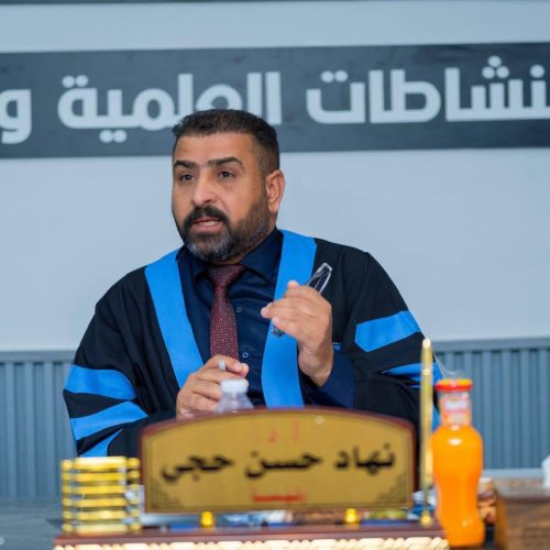 مناقشة رسالة ماجستير - كلية اللغات (8)