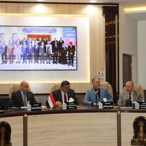 الاجتماع الاول للجنة عمداء كليات الآداب واللغات للعام 2025–2026 (4)