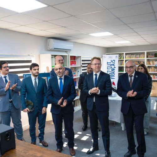 كلية اللغات تستقبل السفير الفرنسي لبحث آفاق التعاون الأكاديمي والثقافي (13)