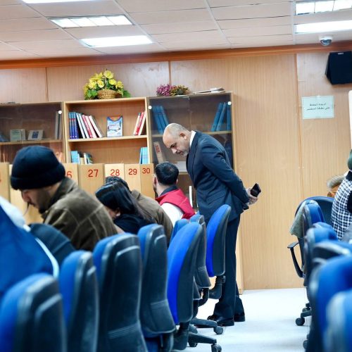 انطلاق امتحانات الدراسات العليا للفصل الدراسي الأول في كلية اللغات (5)