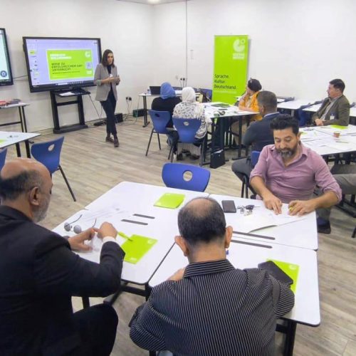 دورة تطويرية لاساتذة قسم اللغة الالمانية (1)