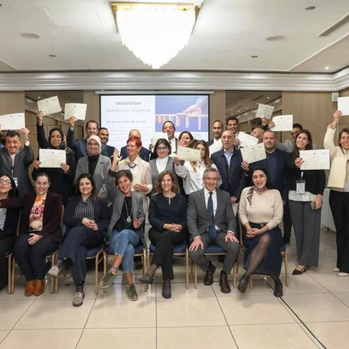 كلية اللغات تمثل جامعة بغداد في ورشة إقليمية حول الوساطة وإدارة النزاعات في قبرص (2)