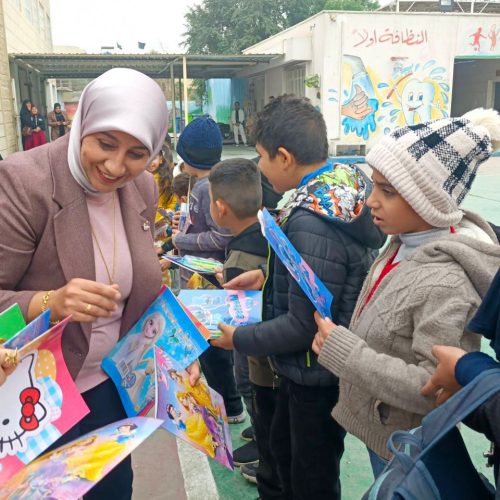 كلية اللغات في رحاب مدرسة نجلة عماد للدمج العكسي (4) كلية اللغات في رحاب مدرسة نجلة عماد للدمج العكسي (4)