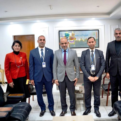 لجنة الاعتماد المؤسسي تزور كلية اللغات لتقييم الأداء الأكاديمي والإداري (19)