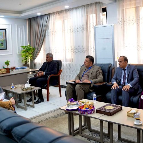 لجنة الاعتماد المؤسسي تزور كلية اللغات لتقييم الأداء الأكاديمي والإداري (24)