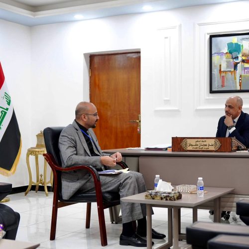 لجنة الاعتماد المؤسسي تزور كلية اللغات لتقييم الأداء الأكاديمي والإداري (25)