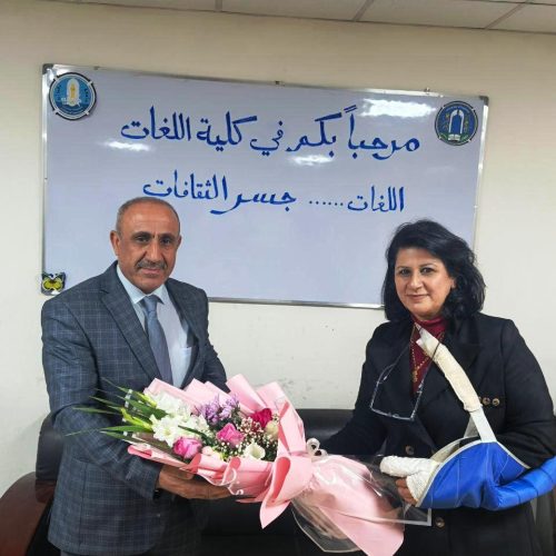 لجنة الاعتماد المؤسسي تزور كلية اللغات لتقييم الأداء الأكاديمي والإداري (26)