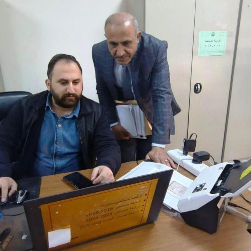 لجنة الاعتماد المؤسسي تزور كلية اللغات لتقييم الأداء الأكاديمي والإداري (28)