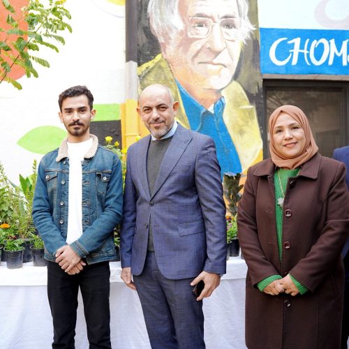 نشاط توعوي لكلية اللغات دعماً للتنمية المستدامة (12)