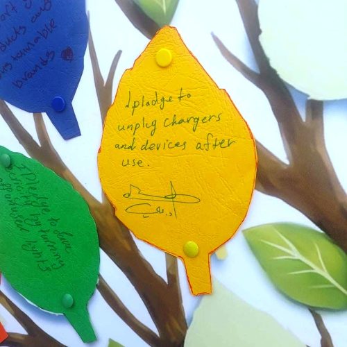 نشاط توعوي لكلية اللغات دعماً للتنمية المستدامة (2)