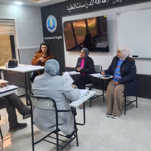 حلقات نقاشية السمنار لطلبة الماجستير (5)