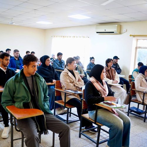 ندوة توعوية - كلية اللغات (1)
