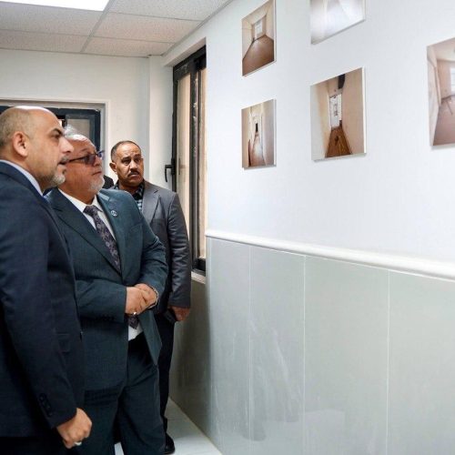 كلية اللغات تفتتح مباني خدمية حديثة وتستمر بحملة الإعمار والتطوير (7)