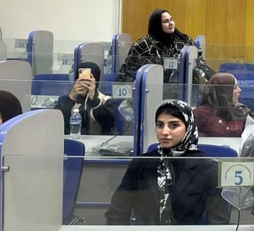 زيارة علمية لطلبة قسم اللغة الألمانية إلى دار المأمون للترجمة والنشر (1)