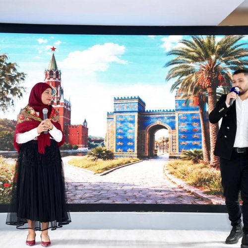 كلية اللغات تحتفي بالثقافة الروسية بمهرجان مميز وبحضور السفير الروسي (19)