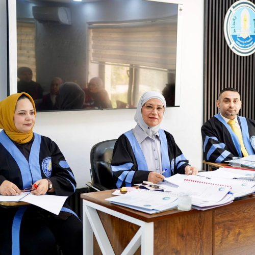 انطلاق فعاليات مناقشات بحوث التخرج في كلية اللغات (31)