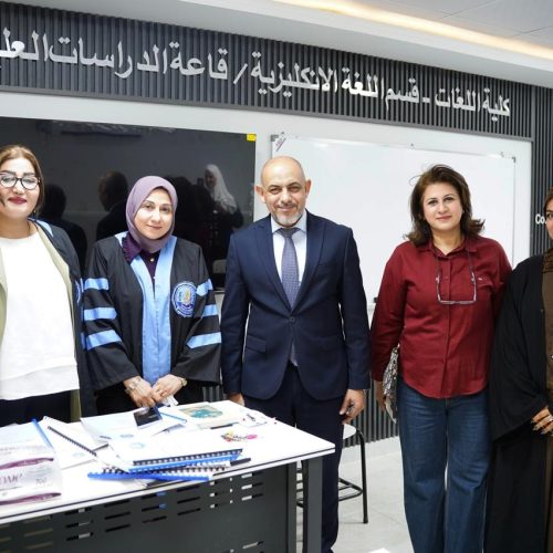 انطلاق فعاليات مناقشات بحوث التخرج في كلية اللغات (4)