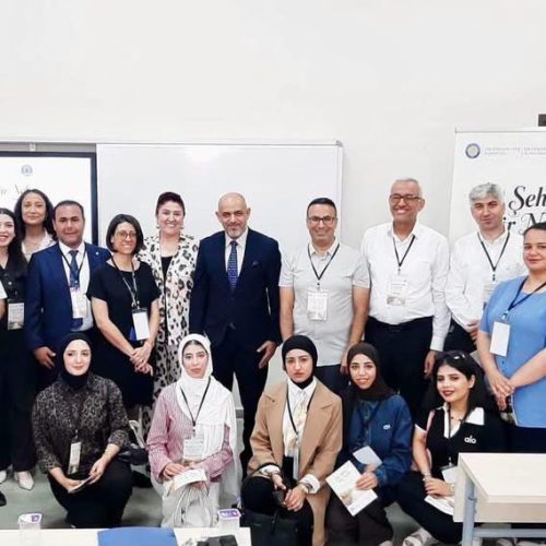 كلية اللغات تشارك في افتتاح ملتقى أكاديمي دولي لتعزيز التعاون العلمي مع جامعة دجلة التركية (1) كلية اللغات تشارك في افتتاح ملتقى أكاديمي دولي لتعزيز التعاون العلمي مع جامعة دجلة التركية (1)